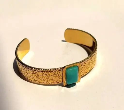 Blue stone -Stainless steel