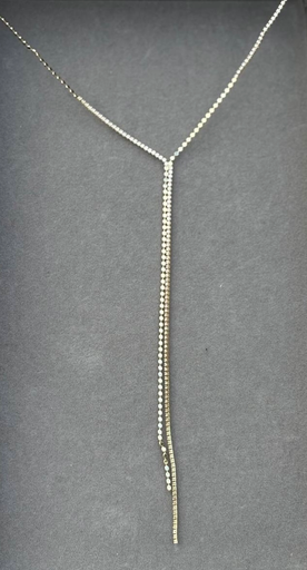 High quality gold plated drop necklace