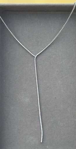 High quality gold plated drop necklace