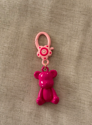 Small pink teddy