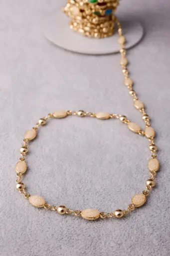 Oval chain -gold plated